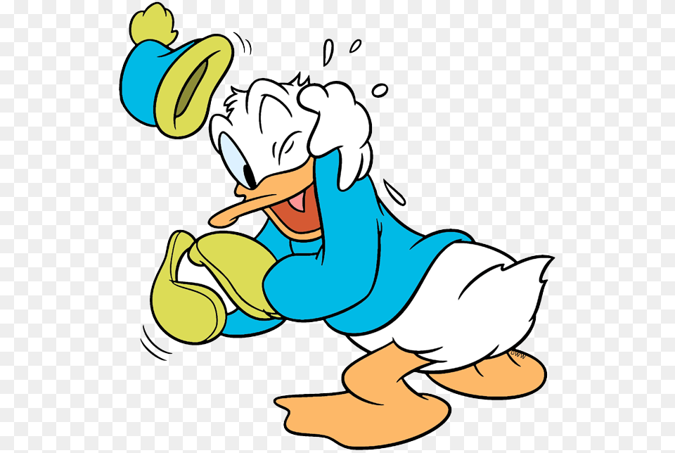 Winter Season Clip Art Donald Duck Throwing Snowballs, Cartoon, Baby, Person Free Transparent Png