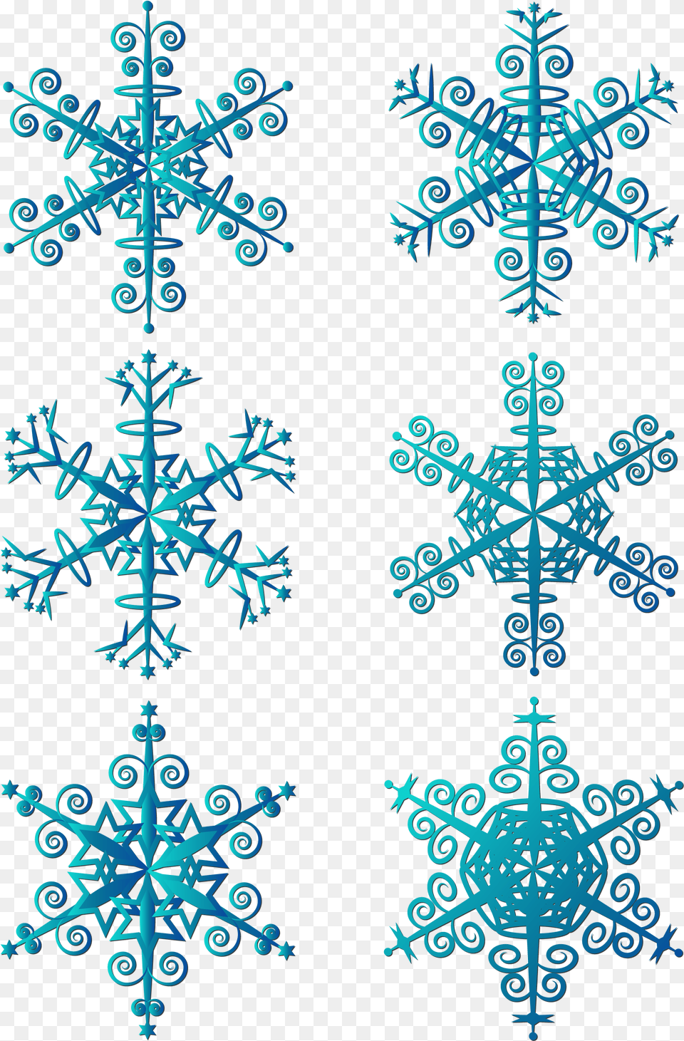 Winter Snowflake Simple Vector Blue And Image Motif, Nature, Outdoors, Snow, Pattern Free Transparent Png