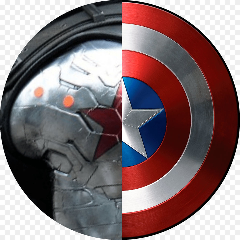 Winter Soldier And Shield Star Winter Soldier Captain America Shield Free Transparent Png