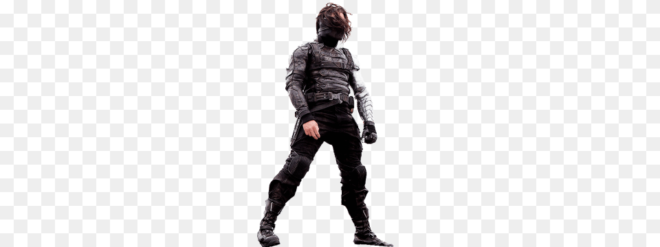 Winter Soldier Bucky, Clothing, Coat, Jacket, Adult Free Png