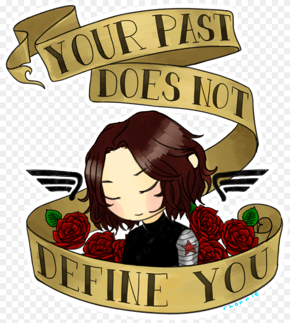 Winter Soldier Bucky Barnes And Avengers Rose, Book, Flower, Publication Png Image