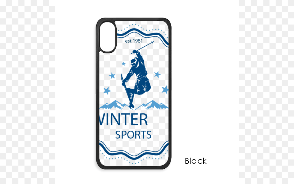 Winter Sport Ski Suit Watercolor For Iphone X Cases Slam Dunk, Electronics, Phone, Mobile Phone, Logo Png