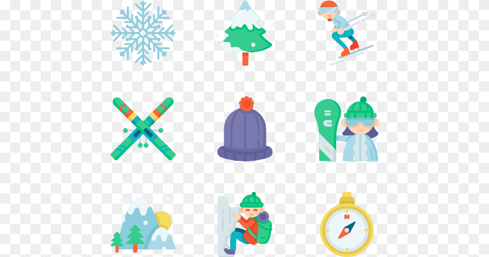 Winter Sports, Nature, Outdoors, Baby, Person Png Image