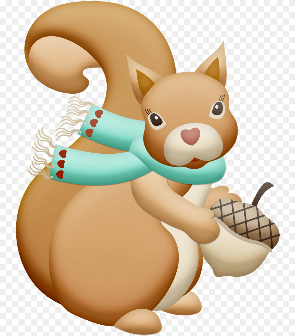 Winter Squirrel Clipart, Food, Nut, Plant, Produce Free Png