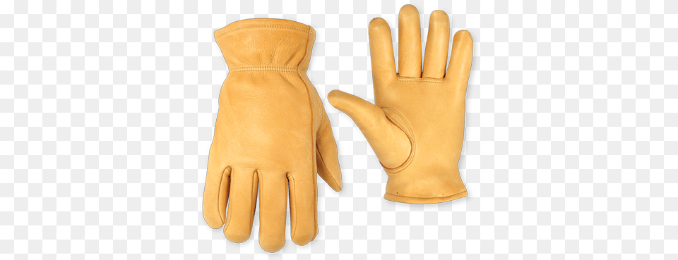 Winter Top Grain Deerskin Driver Work Gloves Safety Glove, Clothing, Baseball, Baseball Glove, Sport Png Image