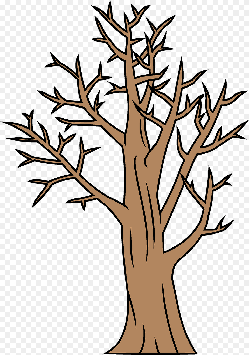 Winter Tree Clipart, Plant, Art, Wood, Tree Trunk Free Png