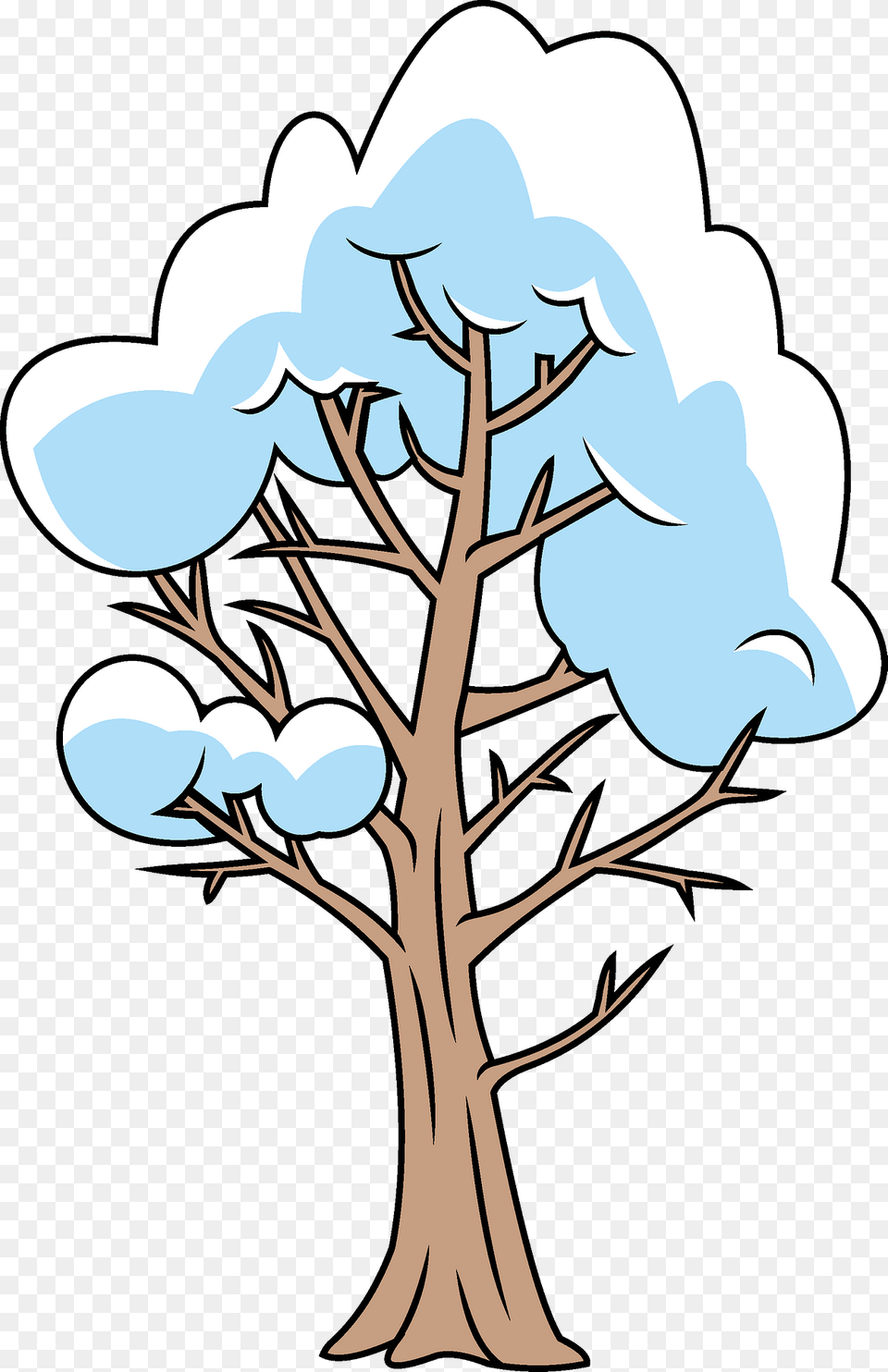 Winter Tree Clipart, Plant, Art, Drawing, Person Free Transparent Png