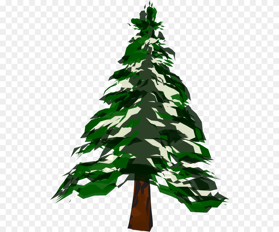 Winter Tree Clipart Christmas Tree Full Size Christmas Tree, Plant, Green, Pine, Person Free Transparent Png