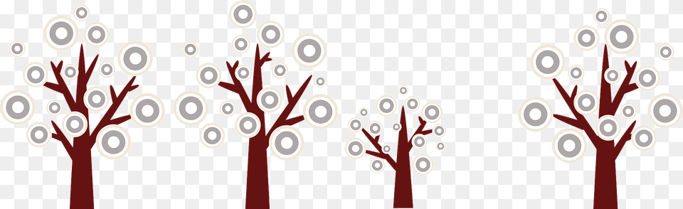 Winter Trees Clipart, Art, Graphics, Pattern, Floral Design Png