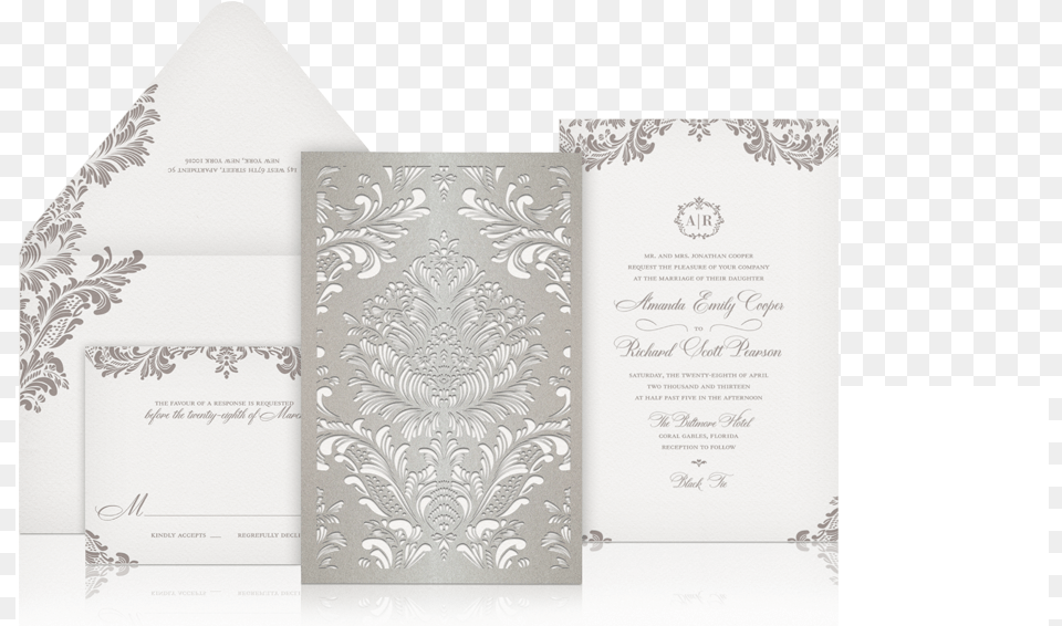Winter Wedding Invitation Trends Amp Deals Natural Hair Exclusive Wedding Cards Design, Page, Text, Envelope, Mail Free Png