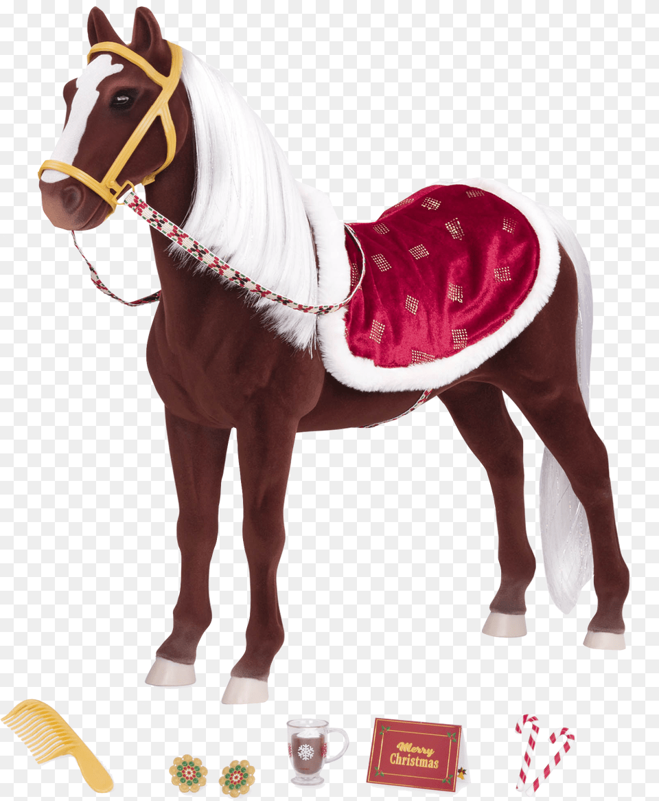 Winter Wonder Holiday Horse With Accessories Our Generation Holiday Horse, Animal, Mammal Free Transparent Png