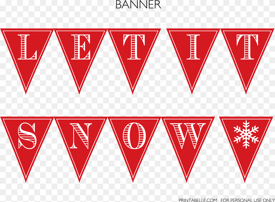 Winter Wonderland Party Printables Winter Banner Printables, Triangle Png