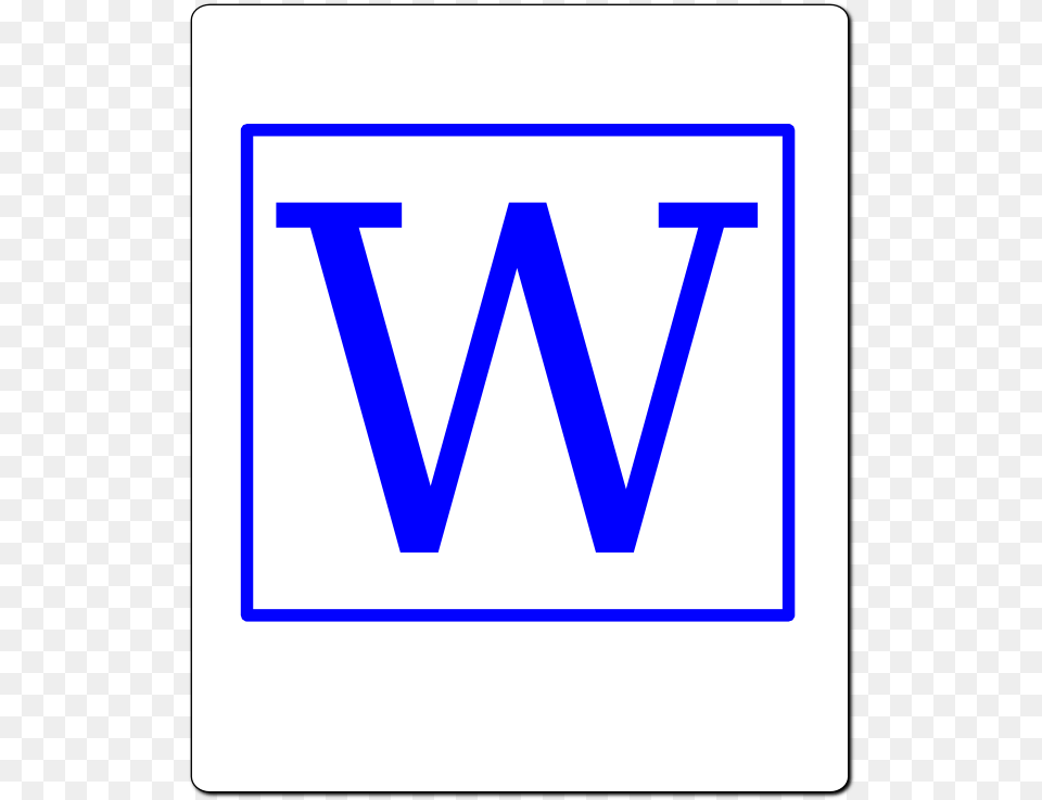 Winword 2000s Doc Free Icon Microsoft Word, Logo Png Image