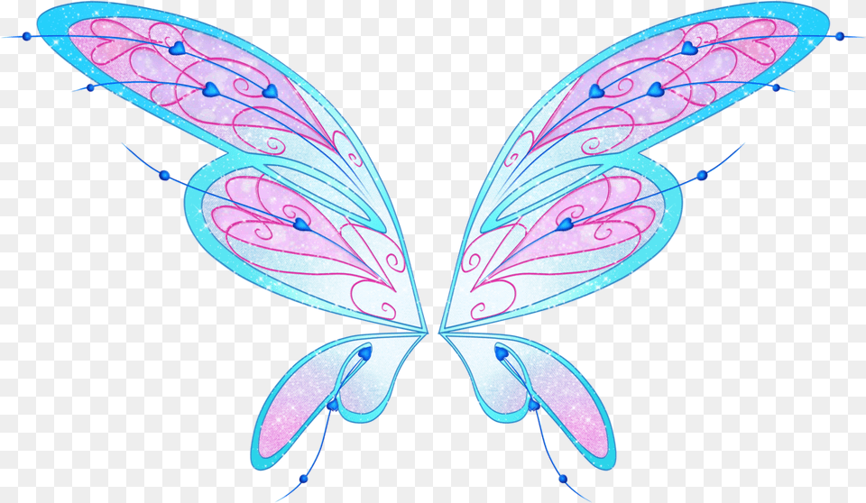 Winx Bloom Believix Wings, Animal, Pattern, Invertebrate, Insect Free Png Download