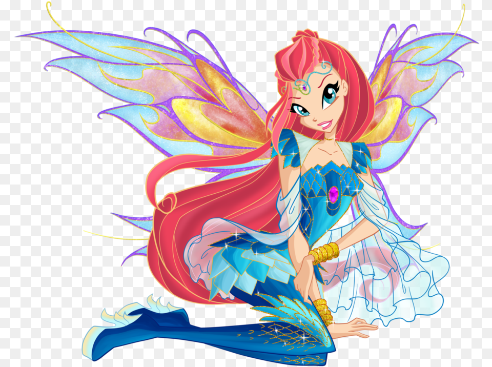 Winx Club Amp Sailor Scouts Images Winx Club Season Winx Bloom Transformation Bloomix, Adult, Female, Person, Woman Free Png