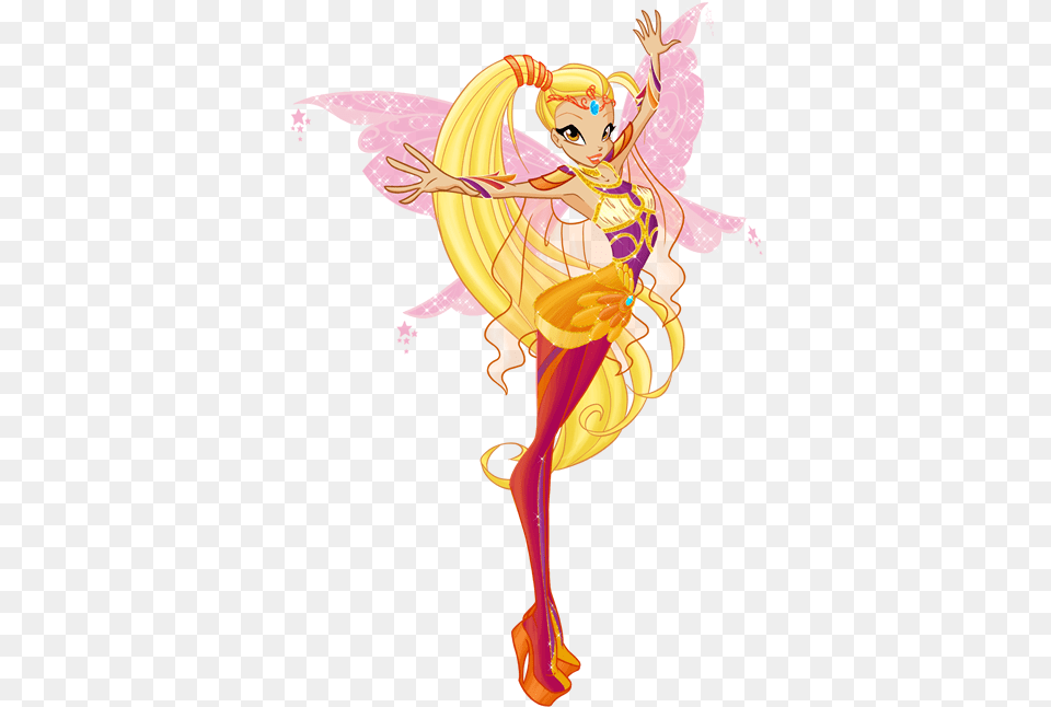 Winx Club Bloomix Stella, Book, Comics, Publication, Adult Free Transparent Png