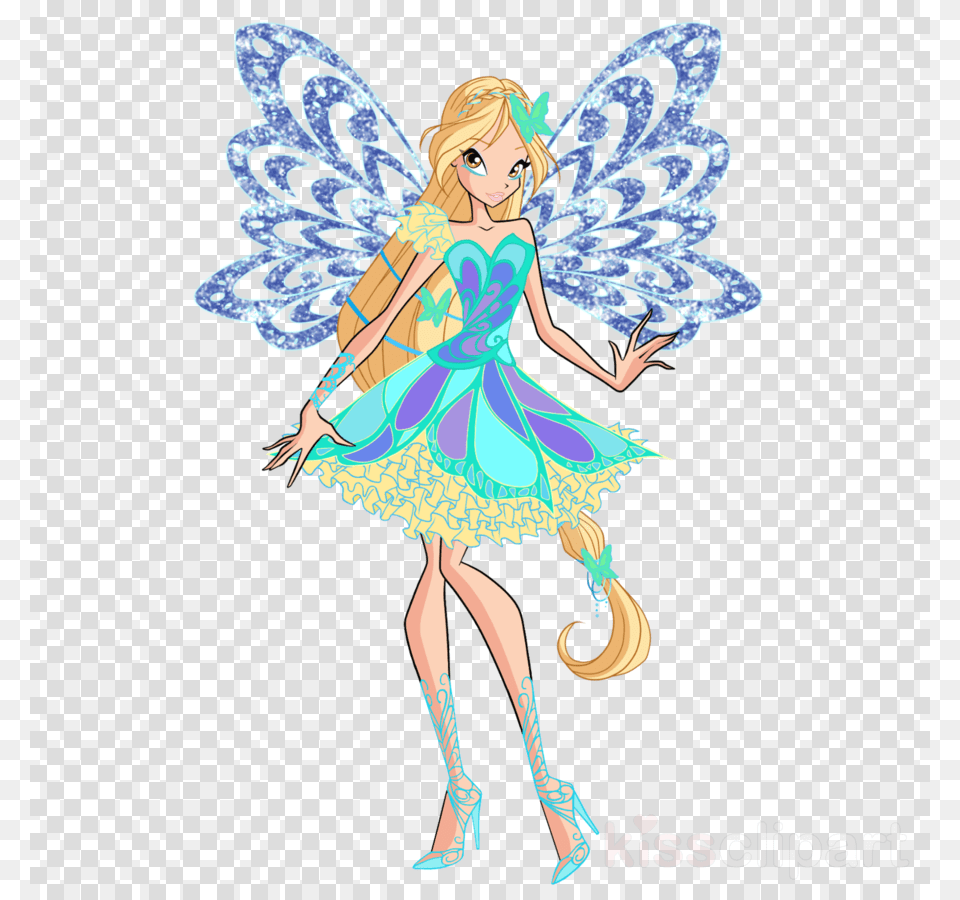 Winx Club Daphne Butterflix Clipart Bloom Flora Musa Winx Club Daphne Butterflix, Adult, Female, Person, Woman Png Image