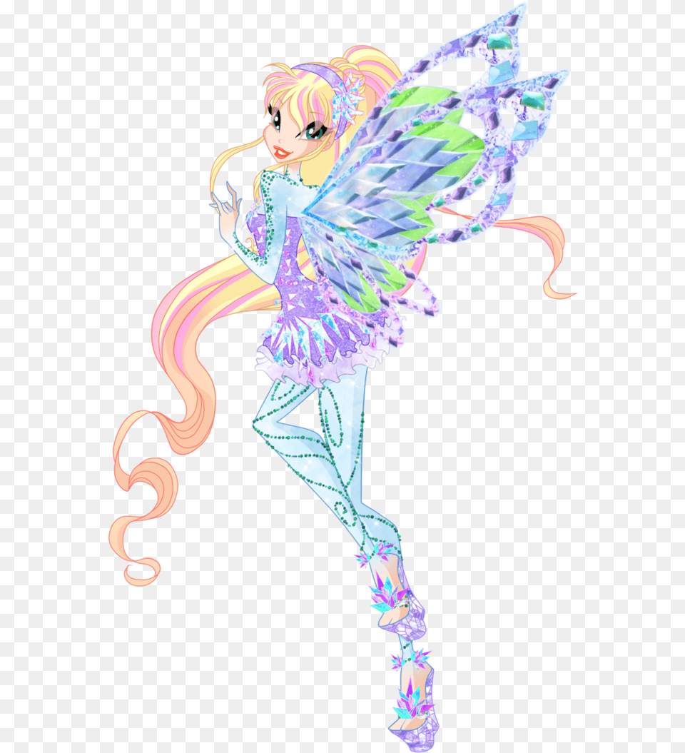 Winx Club Daphne Wings, Book, Comics, Publication, Person Free Png Download