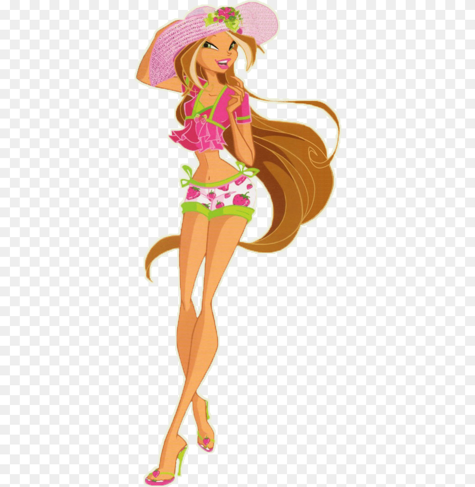 Winx Club Flora Frutti, Adult, Person, Woman, Female Free Transparent Png