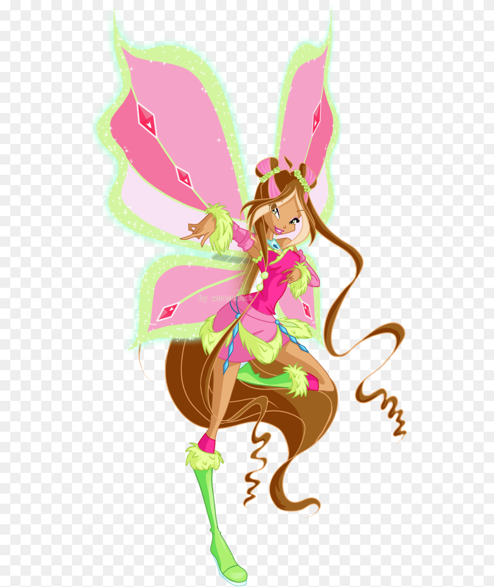 Winx Club Flora Lovix, Publication, Book, Comics, Person Png