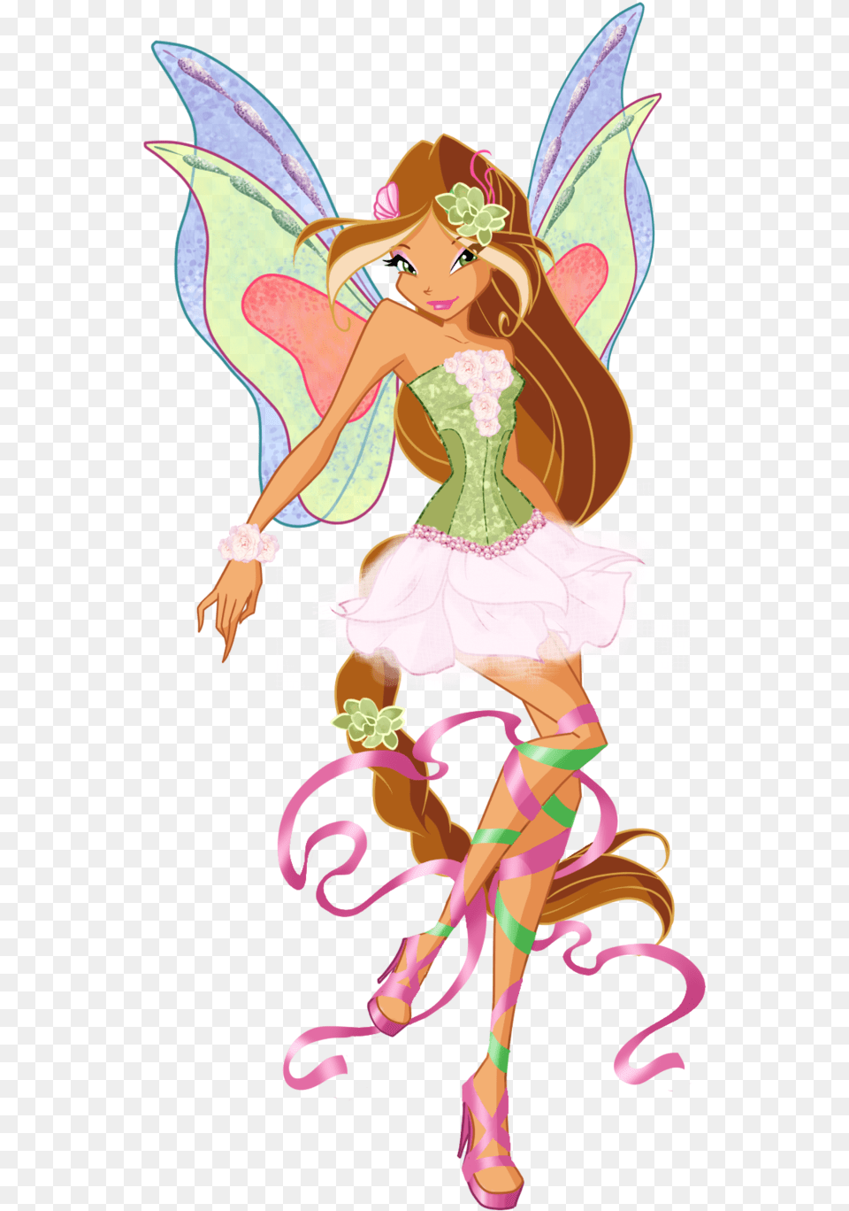 Winx Club Harmonix Flora, Adult, Wedding, Person, Female Free Transparent Png