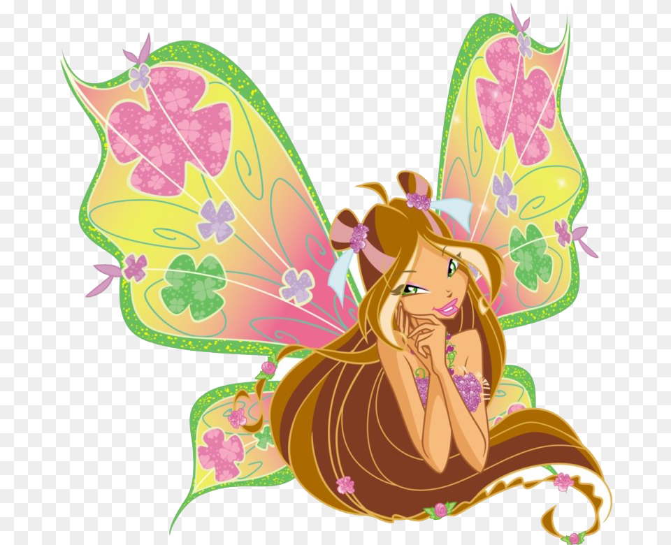 Winx Club Photo Winx Club Flora, Person, Face, Head, Art Free Transparent Png