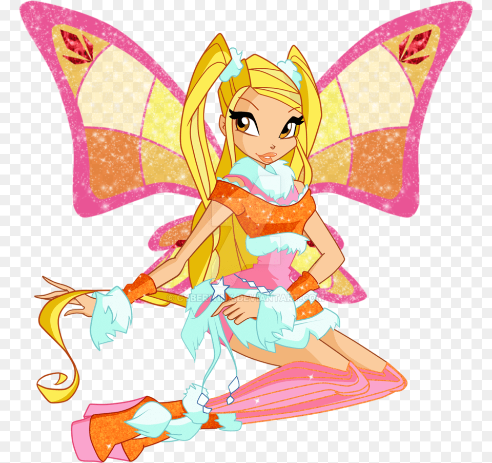 Winx Club Stella Lovix, Baby, Person, Face, Head Free Png