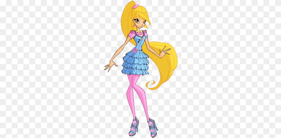 Winx Club Stella Outfit Club Outfits Club Dresses Winx Club Stella Outfits, Book, Publication, Comics, Child Free Png Download