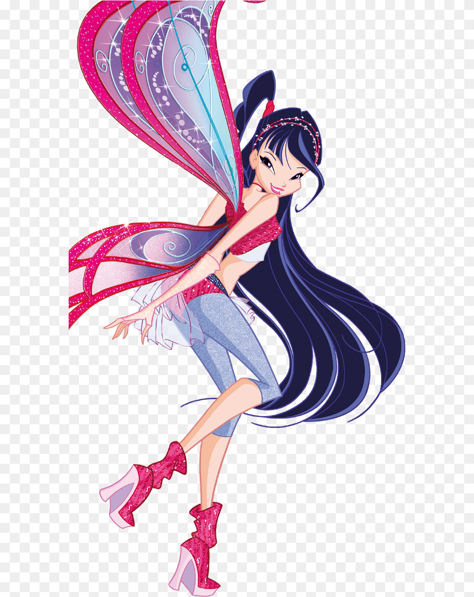 Winx Musa In Winx Club, Book, Publication, Comics, Adult Free Png Download