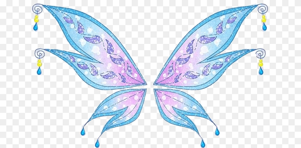Winx Winxclub Tecna Winxtecna Fairy Fairywings Winx Club Enchantix Wings, Accessories, Jewelry, Leaf, Plant Free Png