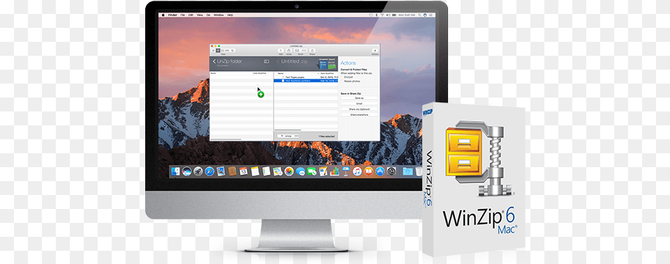 Winzip Mac Apple Imac Retina 5k 27quot 2017, Computer, Electronics, Pc, Computer Hardware Png Image