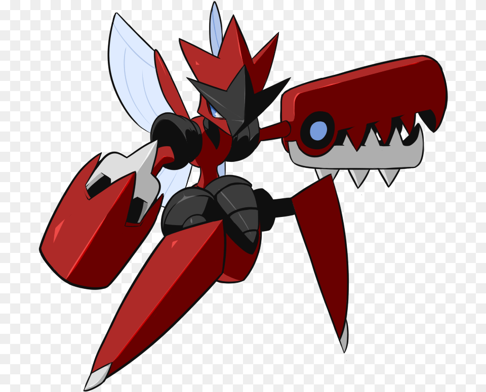 Wip Pokemon Mega Scizor, Animal, Bee, Insect, Invertebrate Png Image