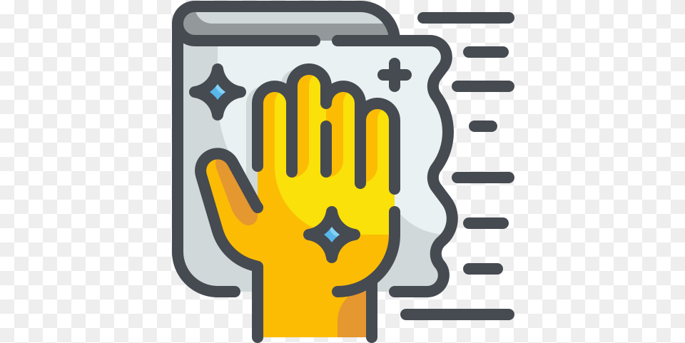 Wipe Vector Icons Designed By Wanicon Language, Clothing, Glove, Body Part, Hand Free Png
