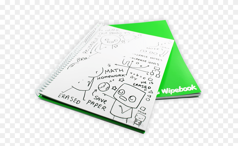 Wipebook Notebook Sketch, Text Png