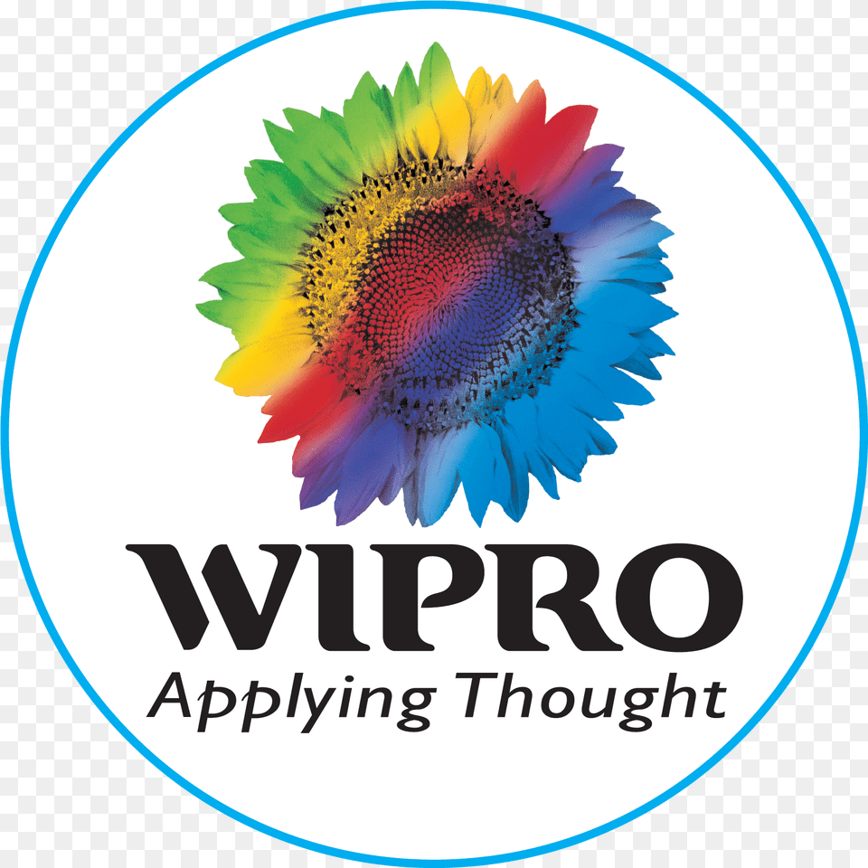 Wipro Logo Svg Wipro Logo, Sticker, Flower, Plant, Sunflower Free Png