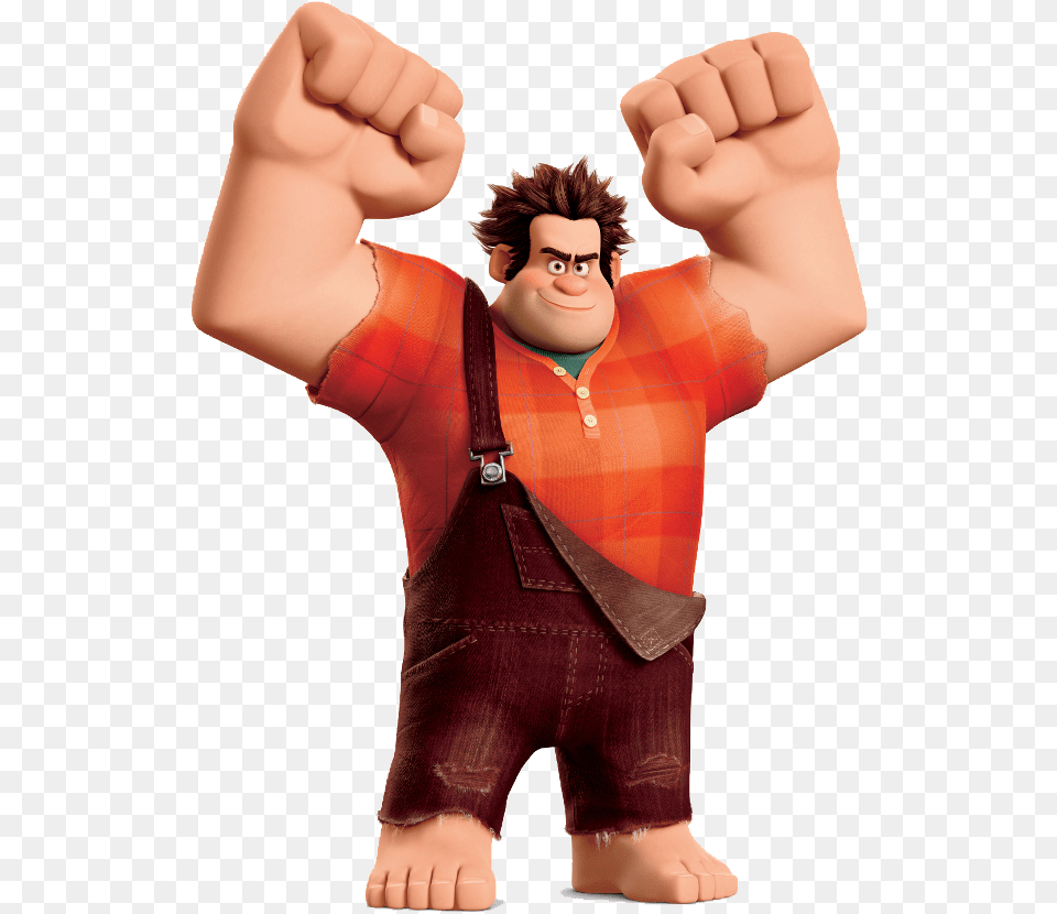 Wir Ralph Character Wreck It Ralph, Body Part, Finger, Hand, Person Free Png Download