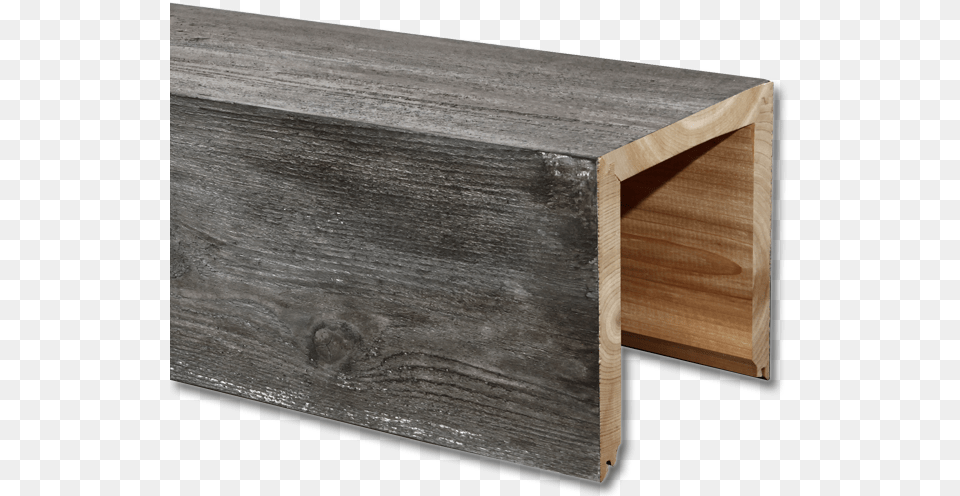 Wire Brushed Box Beam, Plywood, Wood, Furniture, Drawer Png Image