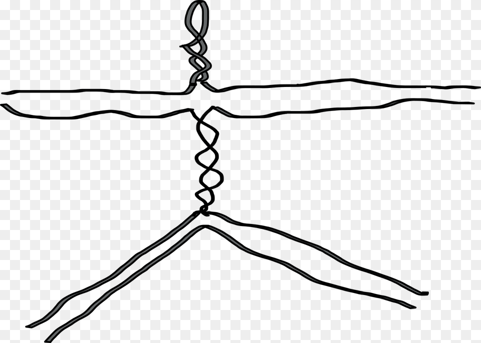 Wire Drawing Line Art, Hanger Free Png Download