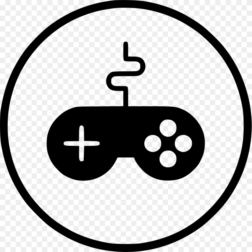Wire Remote Controller Gamepad Device Joypad Gamepad, Stencil, Electronics Png