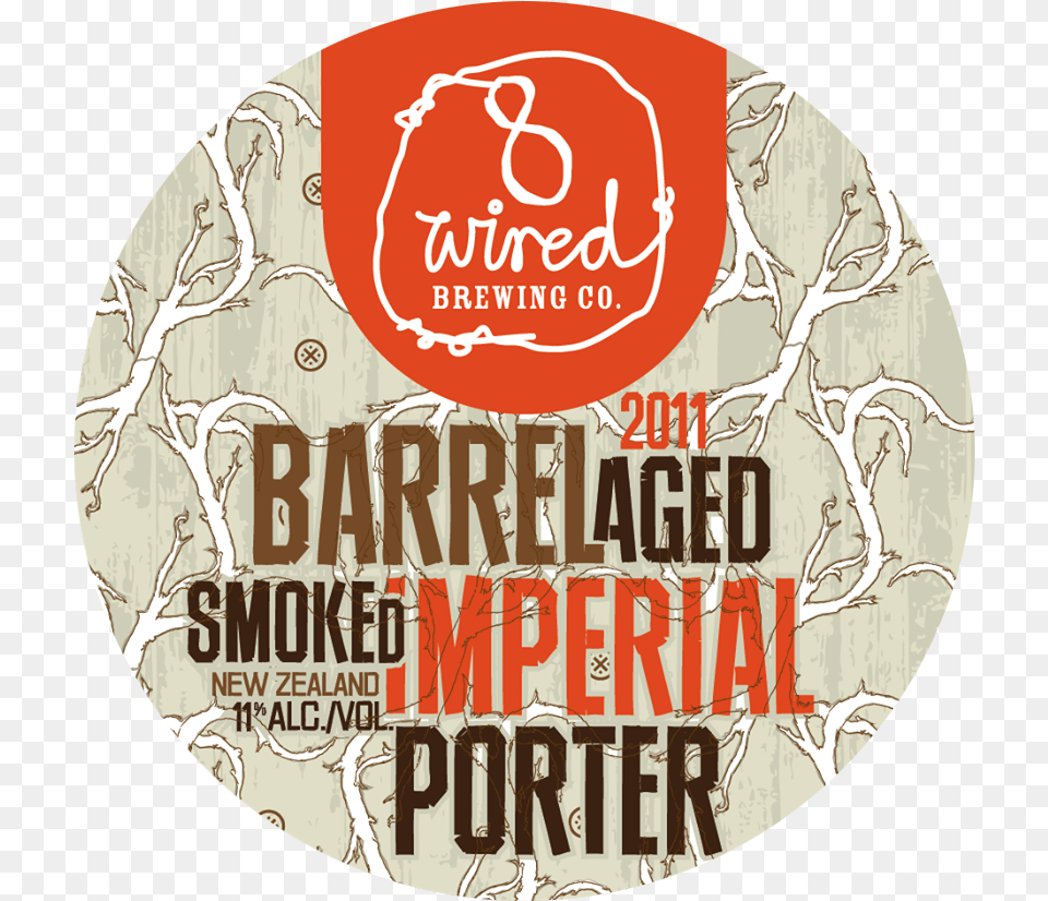 Wired Ba Smoked Imperial Porter 8 Wired Batch 31 Barrel Aged Imperial Stout, Disk, Dvd, Advertisement Free Transparent Png