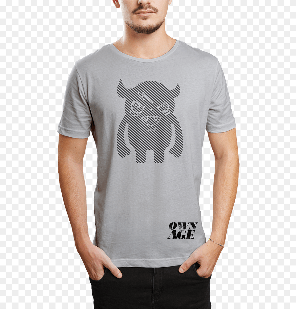 Wired Logo Tee, Clothing, T-shirt, Adult, Male Free Png