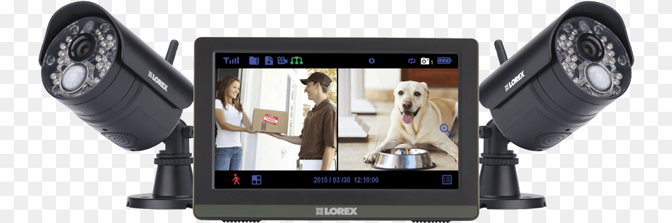 Wireless 720p Touch Screen Video Surveillance System Lorex Lw2772h Wireless 720p 7 Inch Touch Screen Surveillance, Lighting, Box, Package, Electronics Free Png Download