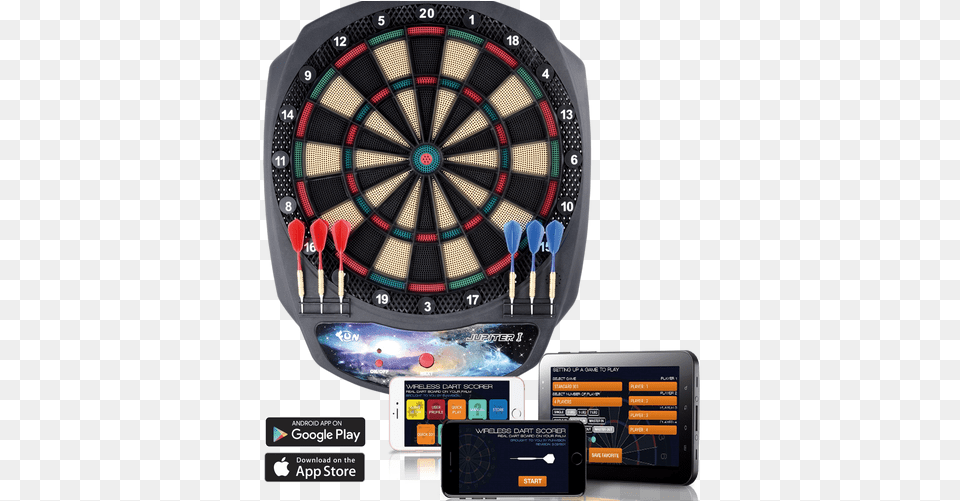 Wireless App Dartboard Jupiter One App Store, Game, Darts Free Png Download