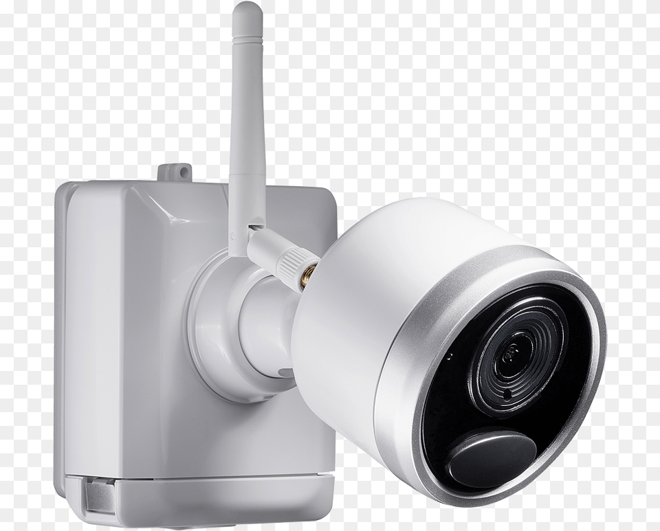 Wireless Camera System With 4 Battery Operated Wire Free Security Cameras, Electronics, Video Camera Png Image