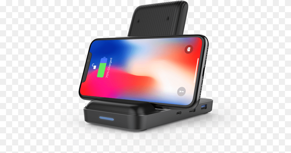 Wireless Charger Usb C Hub For Iphone Amp Android Battery Charger, Electronics, Mobile Phone, Phone, Computer Hardware Png