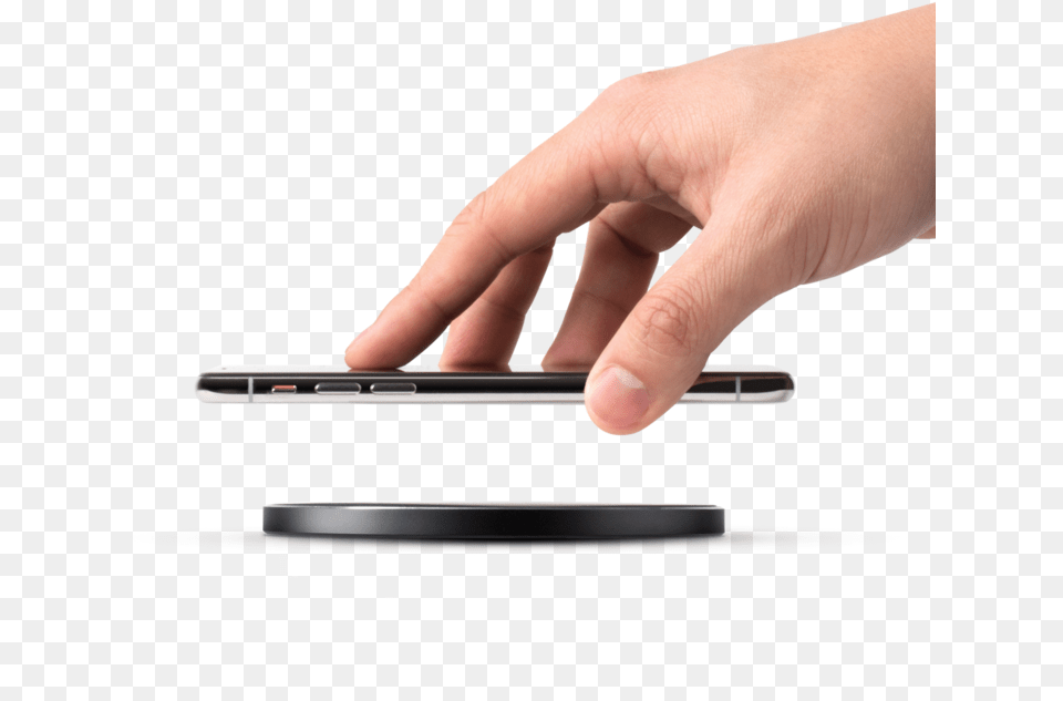 Wireless Charging Pad Qi, Electronics, Phone, Mobile Phone, Body Part Png Image