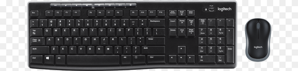 Wireless Combo Mk270 Usb Keyboard And Mouse, Computer, Computer Hardware, Computer Keyboard, Electronics Free Png Download