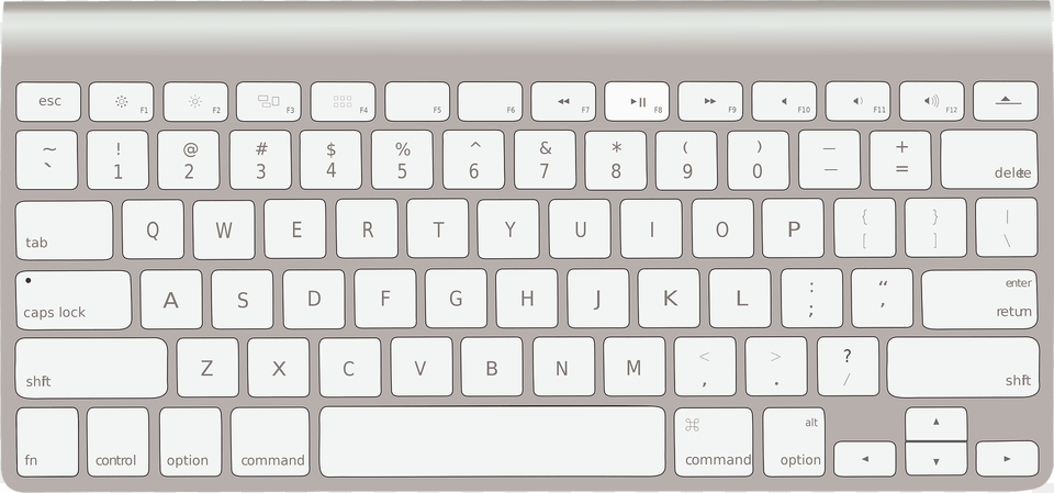 Wireless Keyboard Clipart, Computer, Computer Hardware, Computer Keyboard, Electronics Free Png