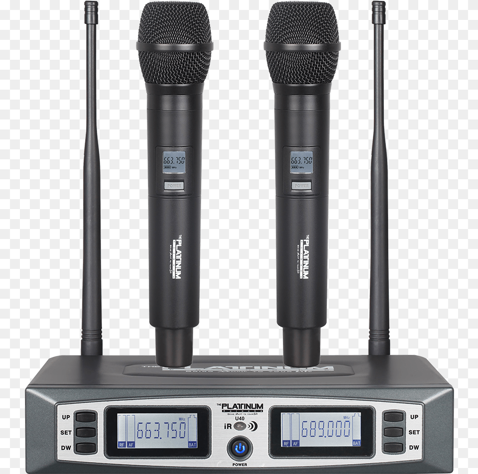 Wireless Mic Platinum Wireless Microphone, Electrical Device, Electronics Free Transparent Png