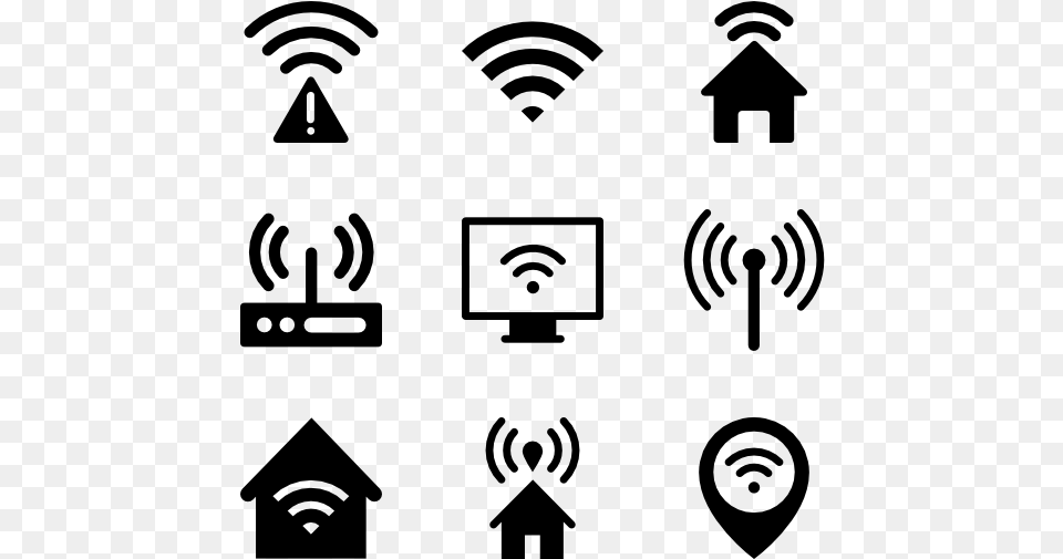 Wireless Network Journalism Icons Png